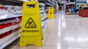 Grocery Store Slip And Fall Negligence Case